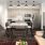 well lit living room